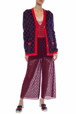 Gg-patterned cardigan, zdjęcie 2 Gg-patterned cardigan od Gucci